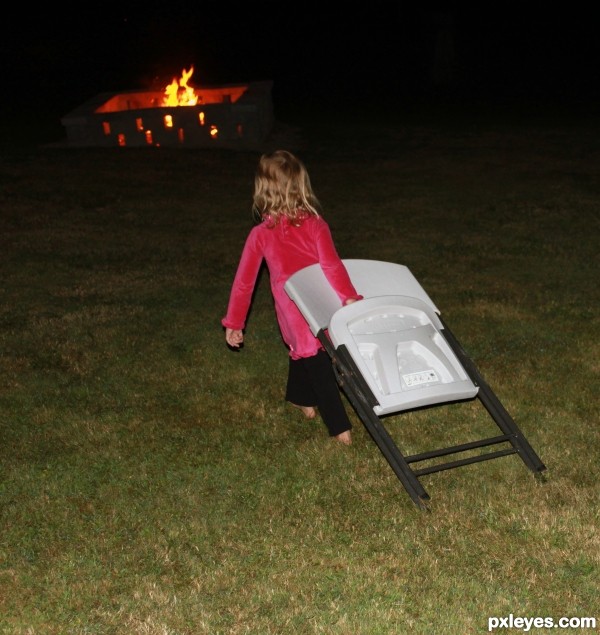 Chair to the Fire! 